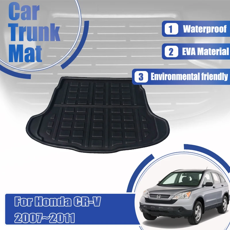 

Автомобильные Задние Коврики для багажника Honda CR-V CRV CR V 2007 ~ 2011