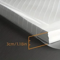 5/20pcs, A4 File Bag, Clear Plastic, Large Capacity And Snapshot Button, Perfect For School Office And Home 6