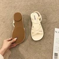 Sandales d'été pour femmes, chaussures plates à semelle souple, décontractées chaussures femmes été 2024 sandales femmes été sandales pour femmes sandales femme sandales plates femme eté chaussures ete femme sandales 4