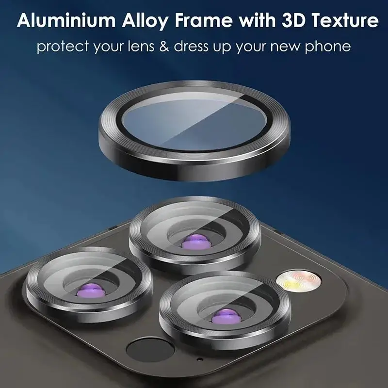 3-Pack Camera Lens Glass Protection Film Accessory