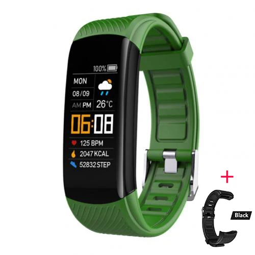 Smart Wristband Fitness Tracker Bracelet for Men Women Kids Smartwatch Sport Waterproof Connected Heart Rate Smart Watch Band 