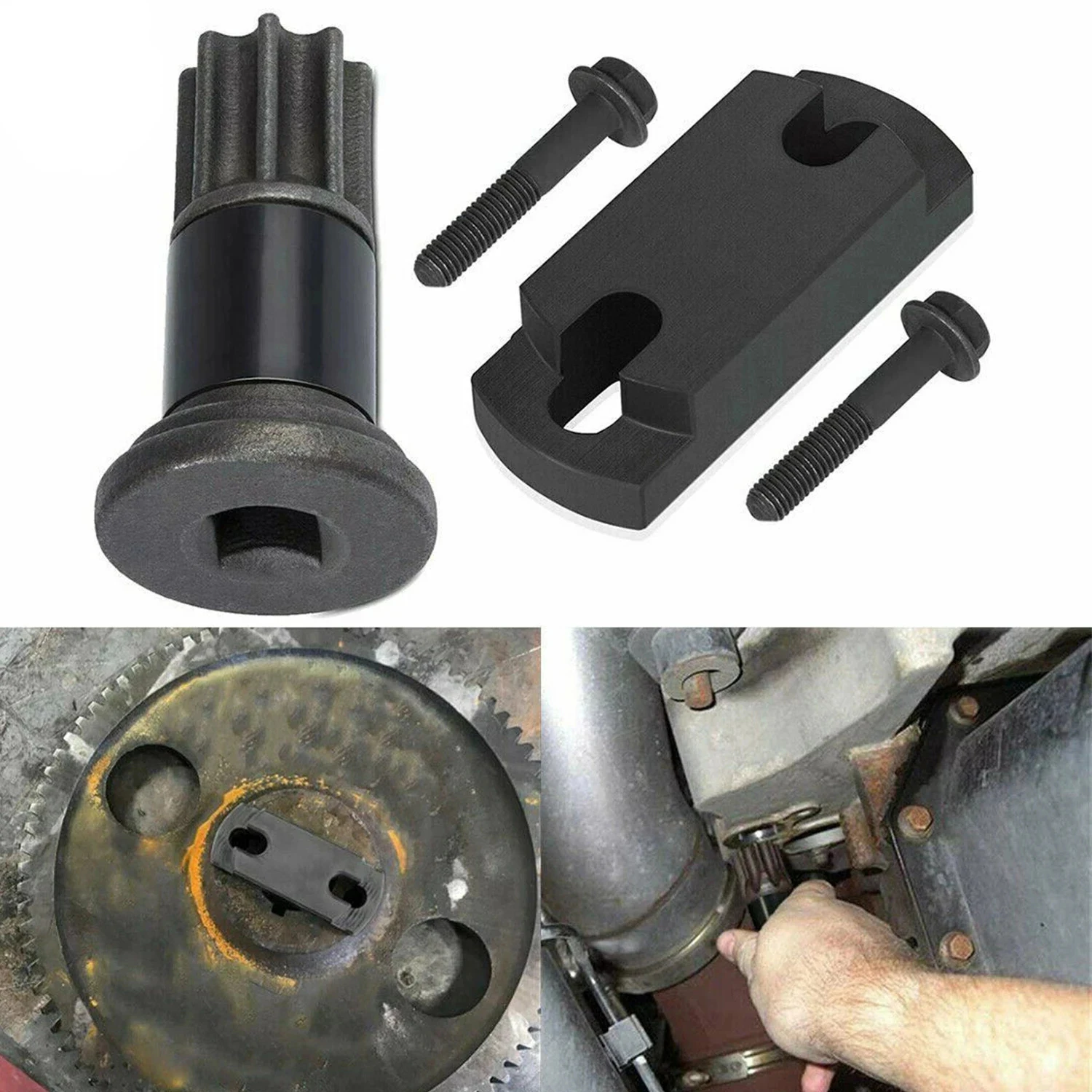 MX Fuel Injection Pump Gear Puller & Engine Barring/Rotating Tool for 19882012 Dodge Cummins 5
