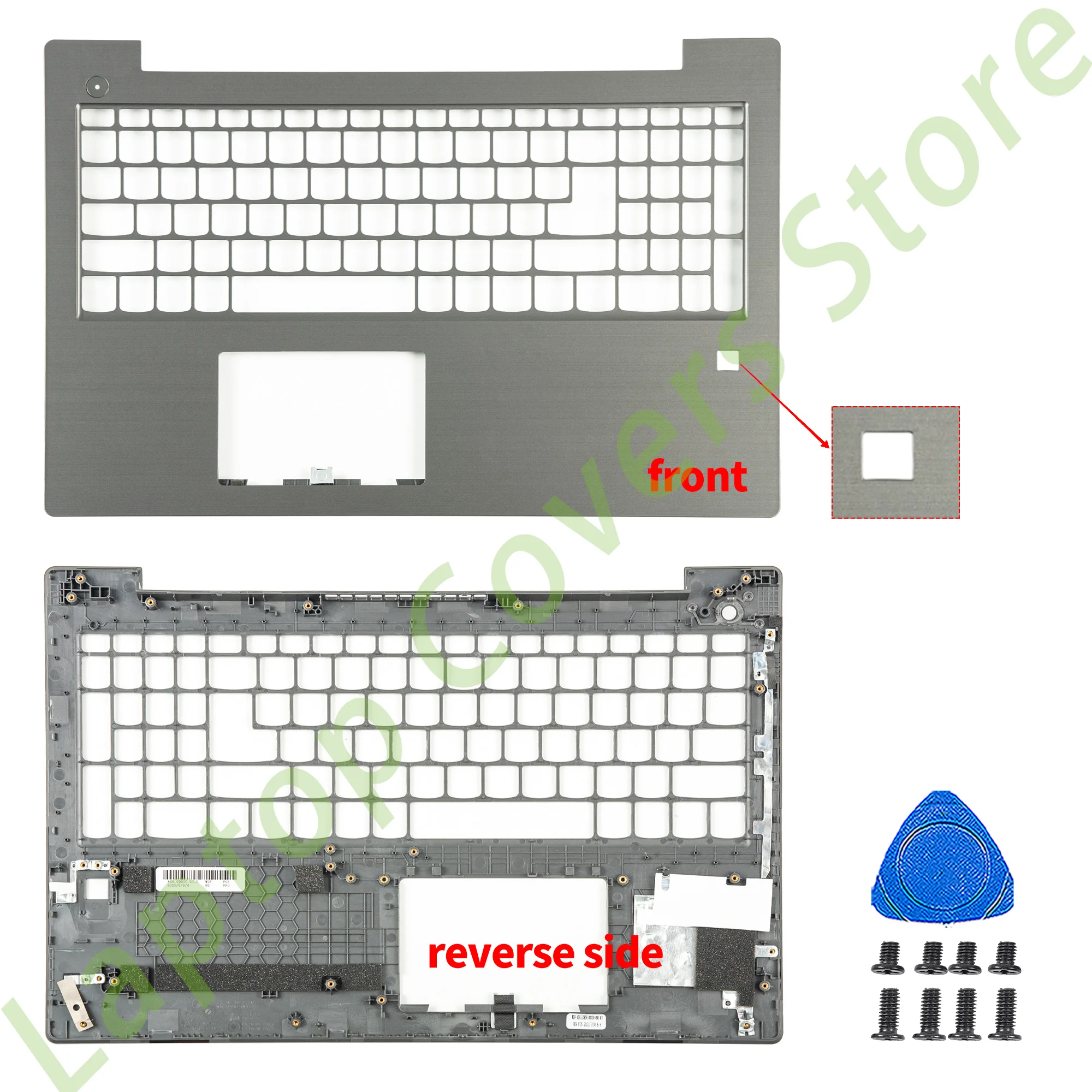 V330-15ISK V330-15IKB V330-15 LCD 뒷면 커버 베젤 손목 받침대 하단 힌지 커버 새 뚜껑 교체 용 새 부품