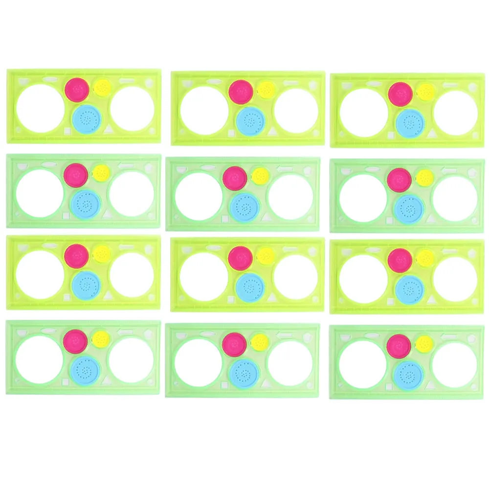 12Pcs 드로잉 스텐실 세트 미세 절단 중공 꽃 식물 패턴 DIY를 위한 안전하고 무취 재사용 가능한 페인팅 템플릿