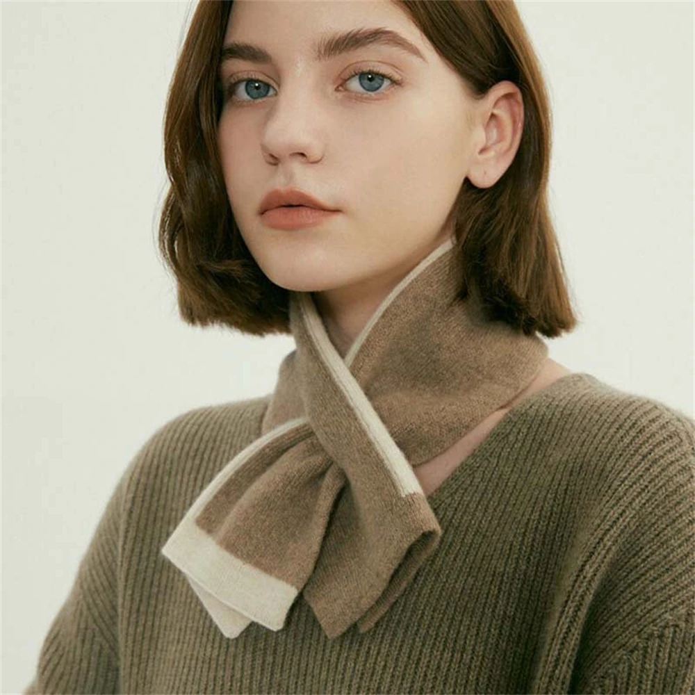 56825-abca78.jpg Korean Cross Knitted Scarf Women s Double sided Neck Wraps Winter Soft Patchwork Scarves Lady Bufandas Korean Cross Knitted Scarf Women‘s Double-sided Neck Wraps Winter Soft Patchwork Scarves Lady Bufandas Muffler Foulard Christmas Mallzona