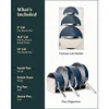 Caraway Nonstick Ceramic Cookware Set (12 Piece) Pots, Pans, Lids and Kitchen Storage - Non Toxic - Oven Safe & Compatible 3