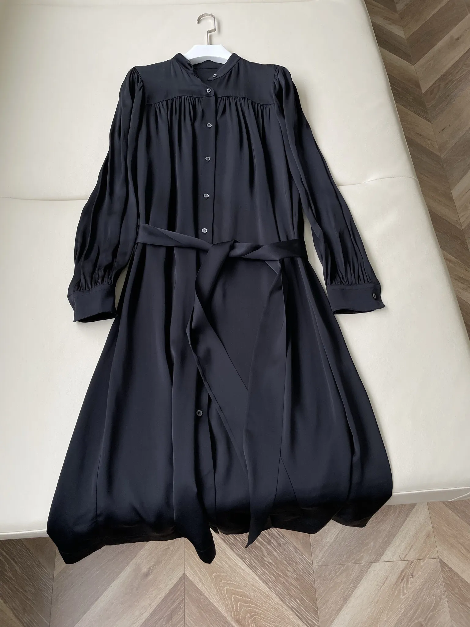 

Shirt style long dress casual fashion 2023 summer new style 0330