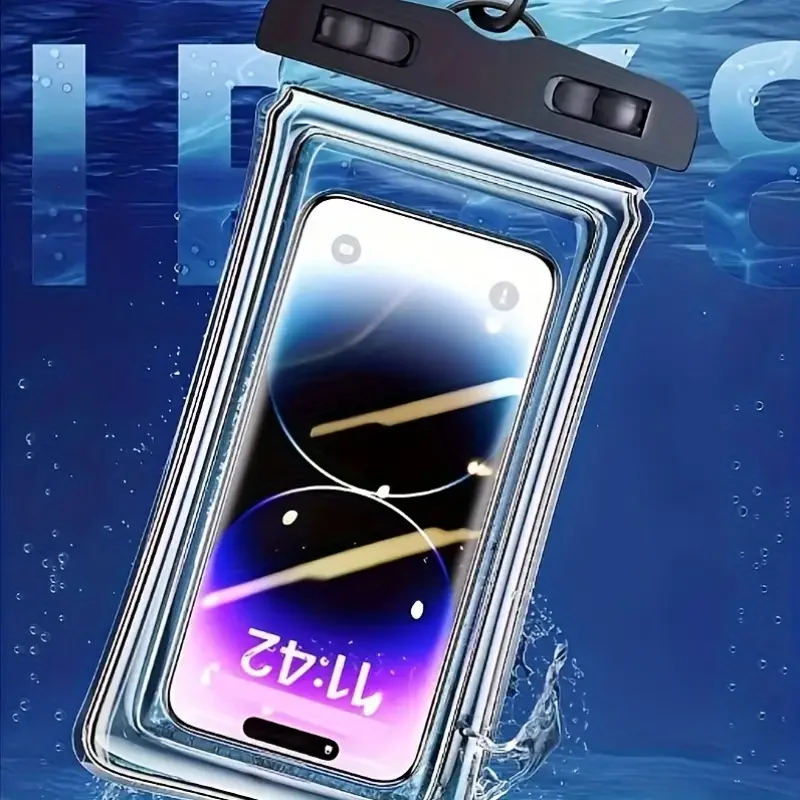 PVC Waterproof Phone Case Underwater Photography Touchscreen Compatible Screen Protector