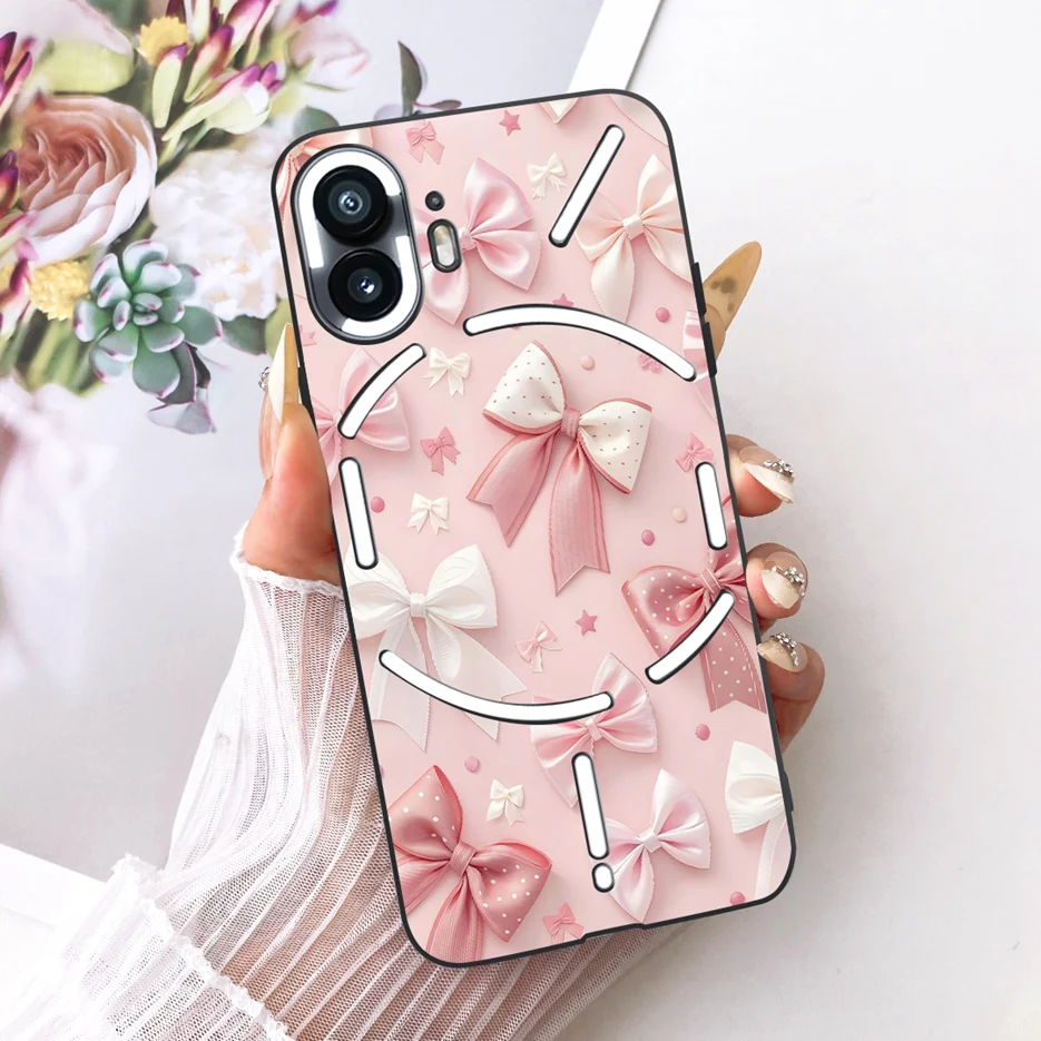 Floral Butterfly Design Soft TPU Phone Case