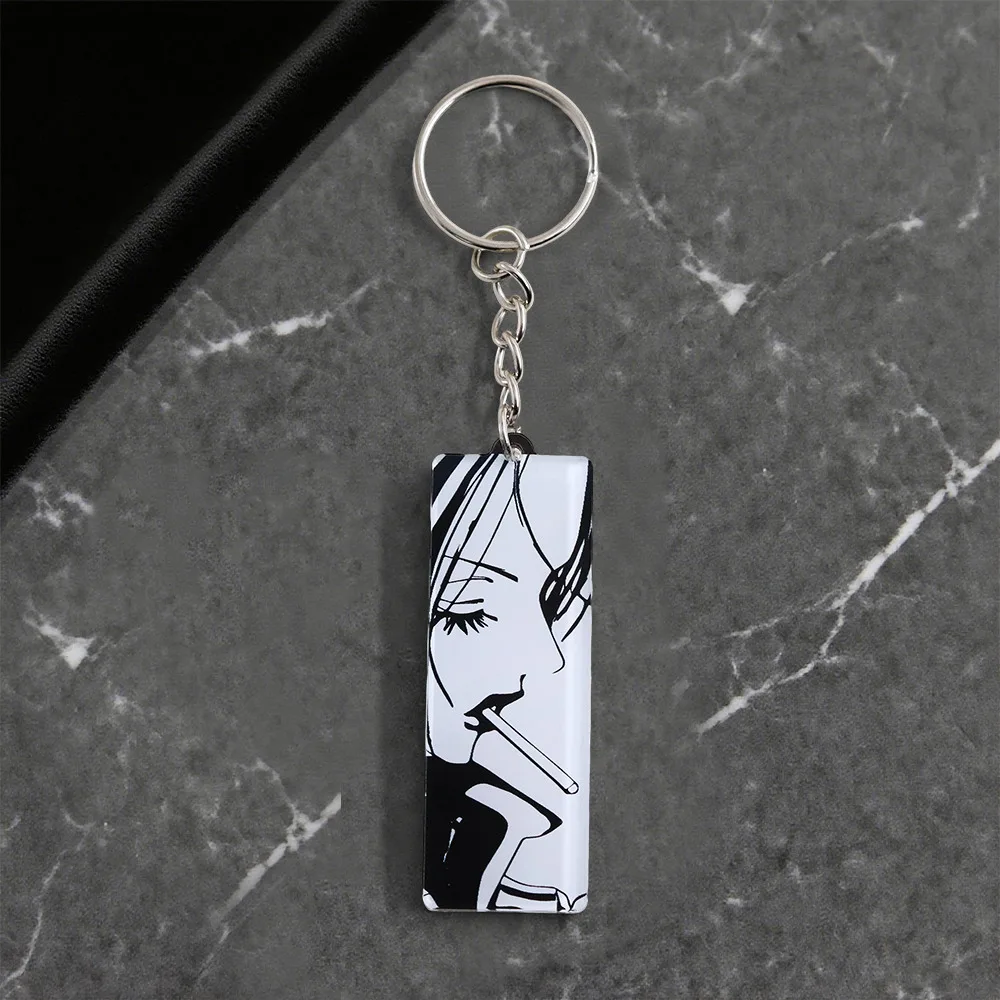 Nana Anime Character Keychain Oosaki Nana Double-Sided Acrylic Key