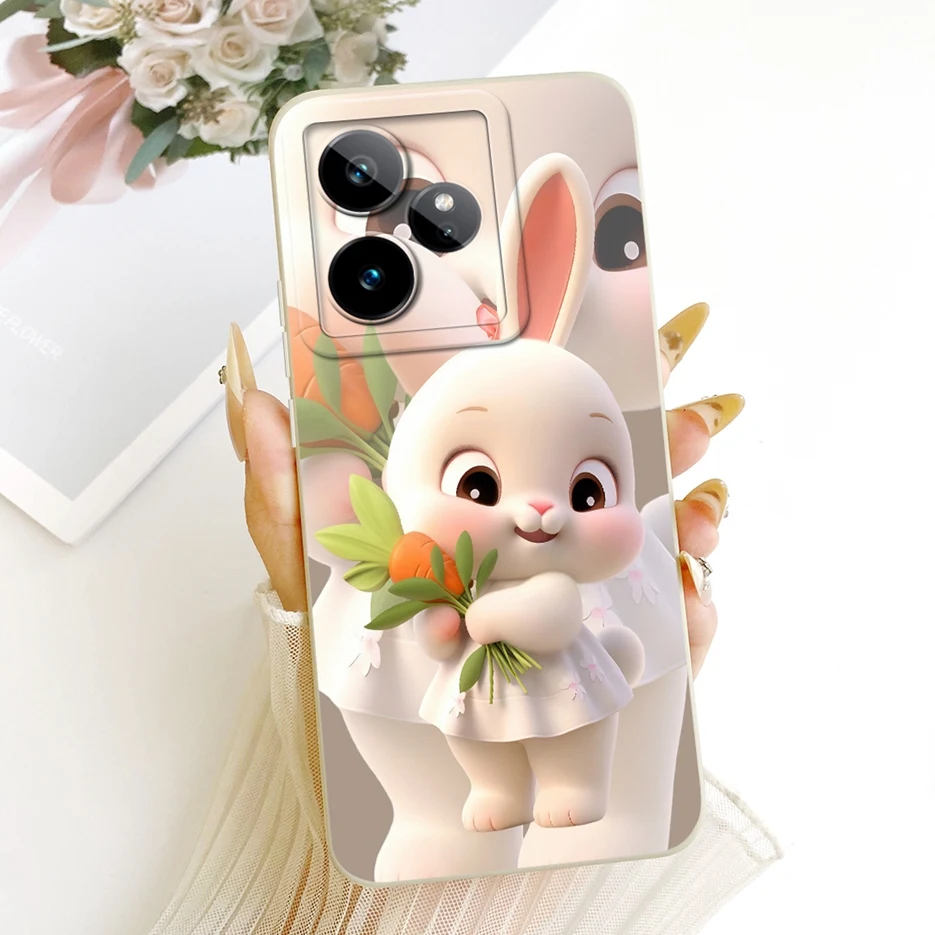 Cute Cat Duck Cartoon Soft TPU Matte Phone Case - Stylish and Durable Protective Cover