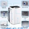 Full Automatic Washer Machine,Portable Washing Machine,Laundry Washer with 10 Wash Programs& LED Display& Built-in Drain Pump 3