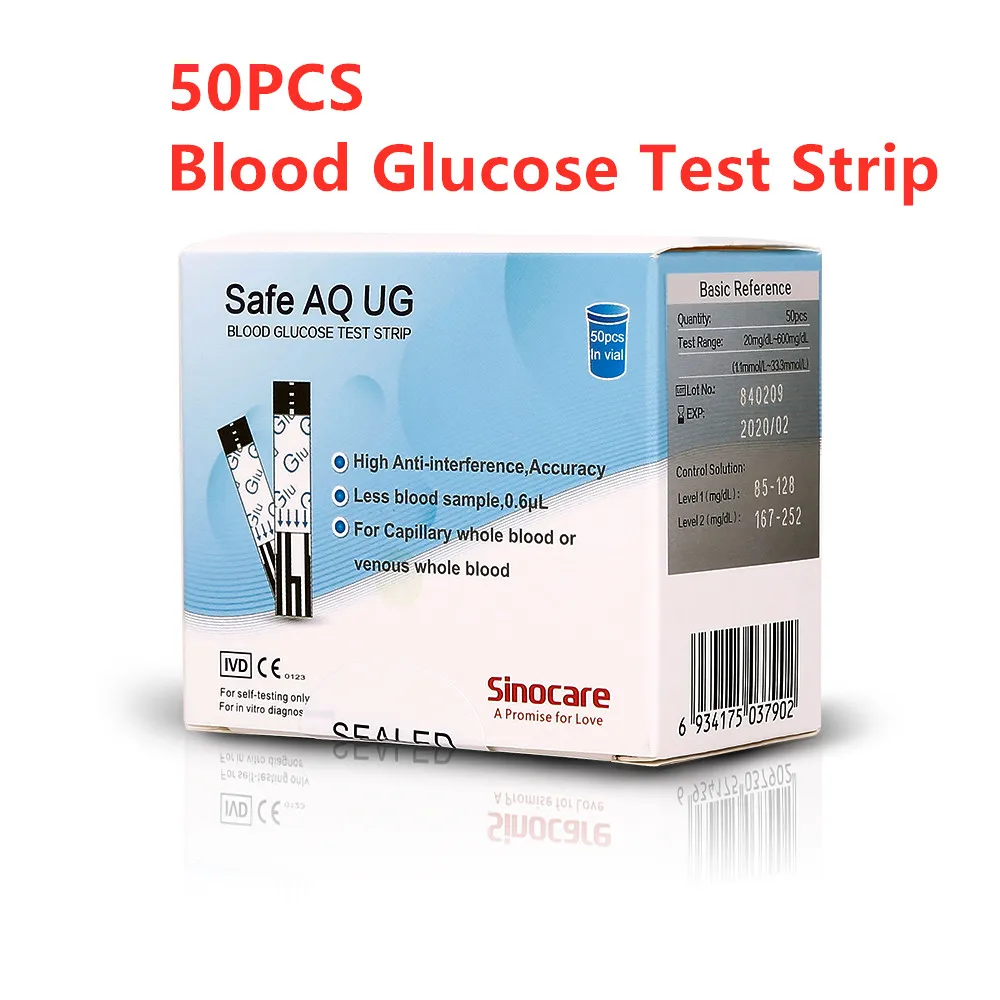 50PCS Blood Strips