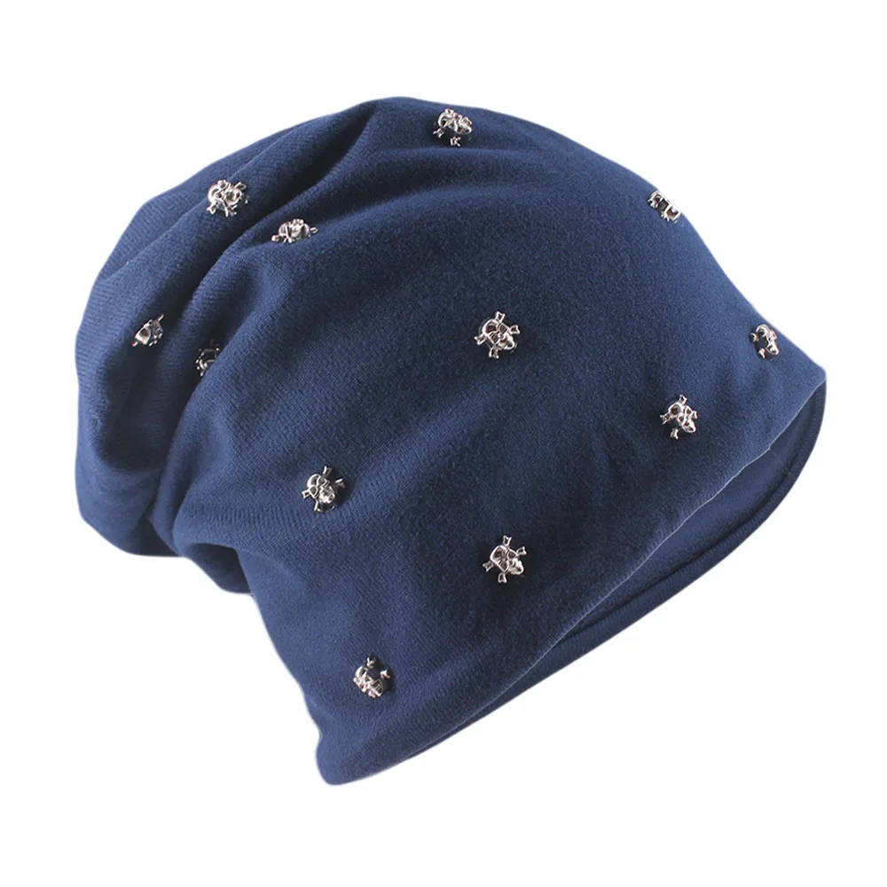 Neue Winter Hut Mode Erwachsene Männer Frauen Warme Mützen Skullies Schädel Lässige Hip Hop Beanie Outdoor Marke Dicke Hüte Motorhaube Verkauf – Detail 22