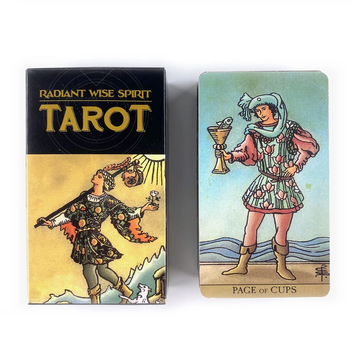 Radiant Wise Spirit Tarot Deck Leisure Party Table Game High Quality Fortune-telling Prophecy Oracle Cards 5
