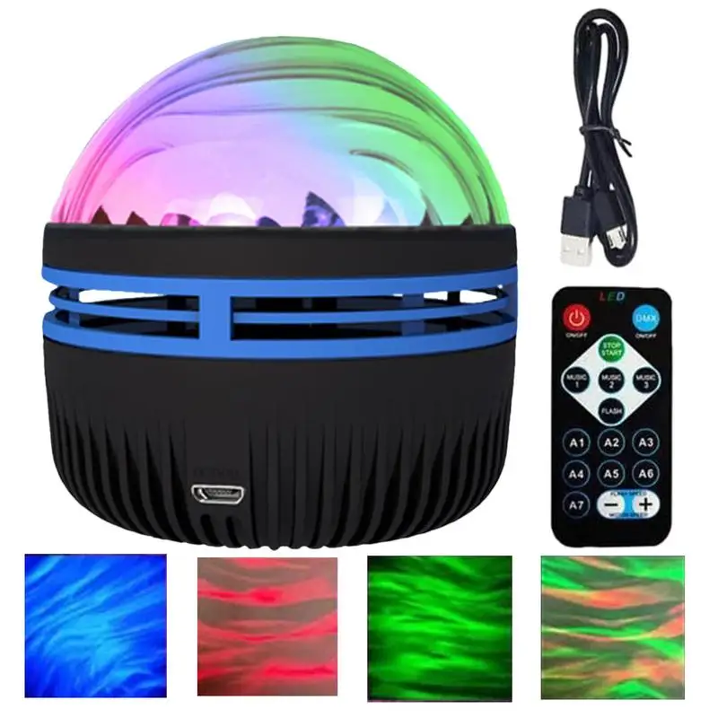 

Galaxy Light Projector Ocean Northern Galaxy Light Projector 14 Light Effects Remote Control USB Bedroom Light Projector