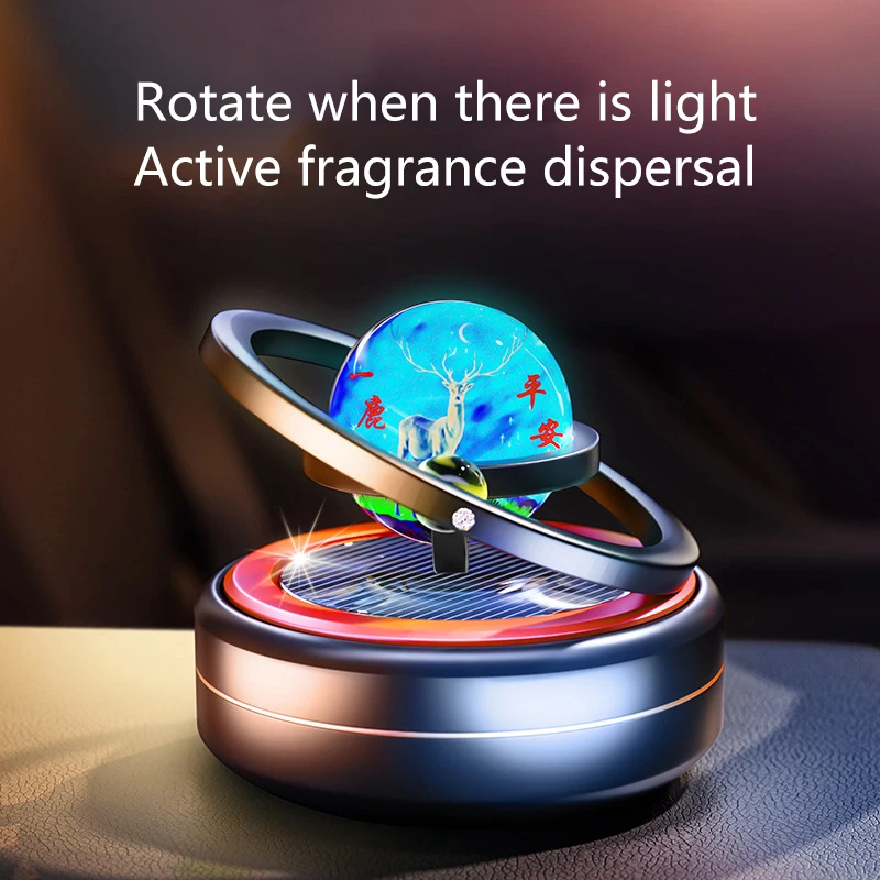 

Портативный кинетический молекулярный обогреватель с двойным кольцом, автоматический вращающийся солнечный обогреватель, автомобильный масляный диффузор для гостиной, ванной, автомобильный освежитель воздуха