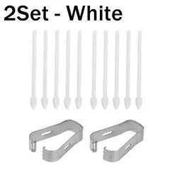 Universal Stylus Pen Replacement Tips (2Set - White)
