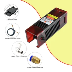 HUAHENGCHI 40W Laser Engraving Head With Air Assist Laser Engraver CNC Accessories Laser Cutter Laser Module Wood Working Tool
