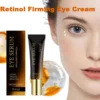 Retinol Firming Eye Cream Anti Aging Remover Dark Circles Anti-Puffiness Under the Eyes Moisturizing Firming Eye Skin Care
