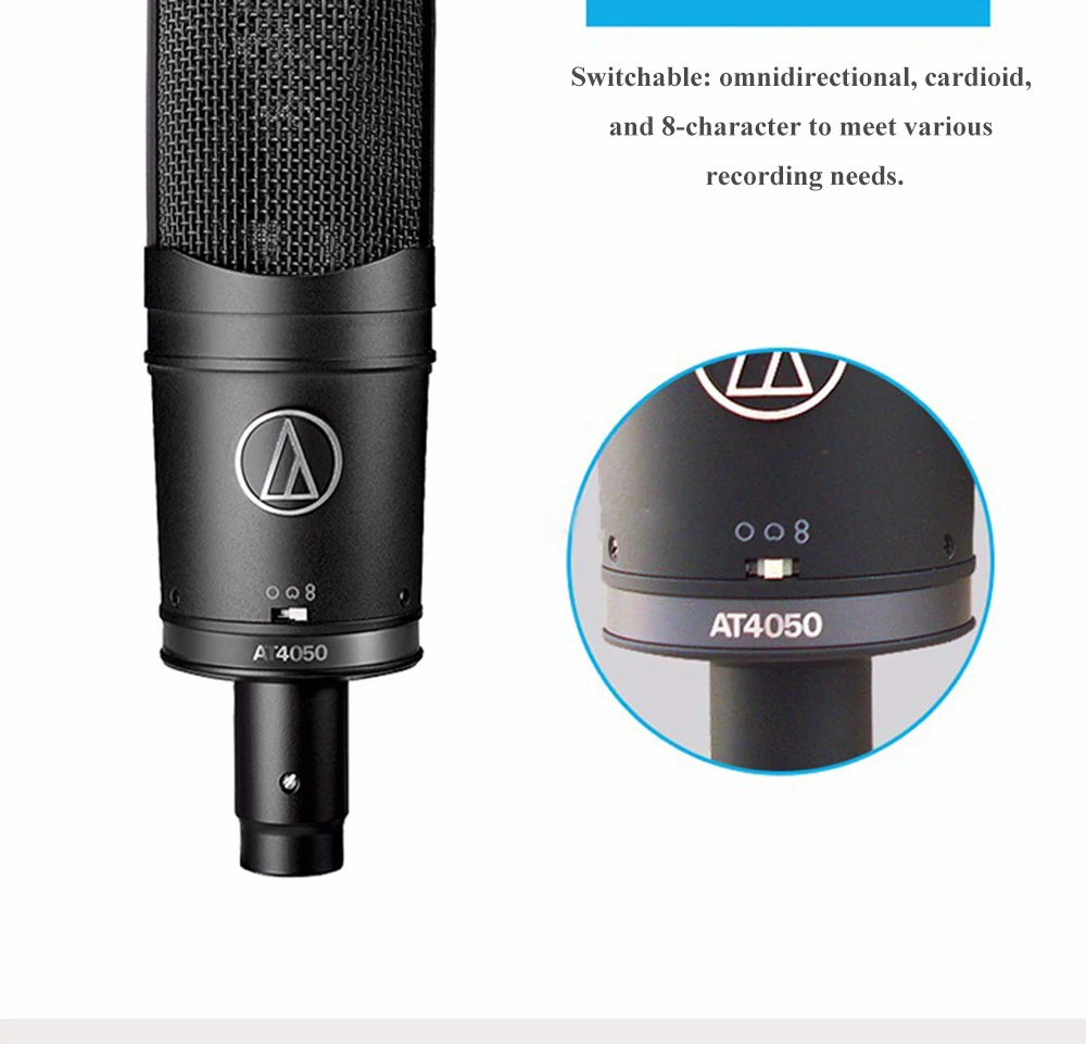 美品 Audio-Technica AT4050コンデンサーマイク AT4050｜マイクロホン：コンデンサーマイク｜オーディオテクニカ