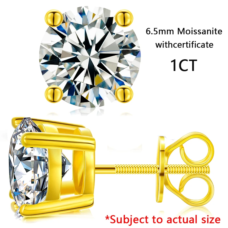 Gold-6.5mm-1ct