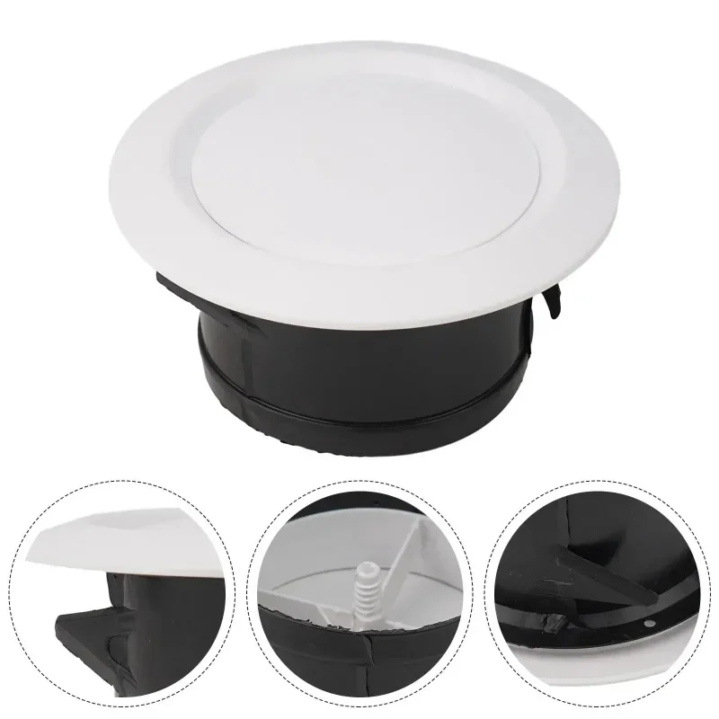 ABS Tuyere Ceiling Air Supply Mountable HOT AIR Vent Grille Cover Easy Diffuser For Home Kitchen Bathroom Household Ventilation