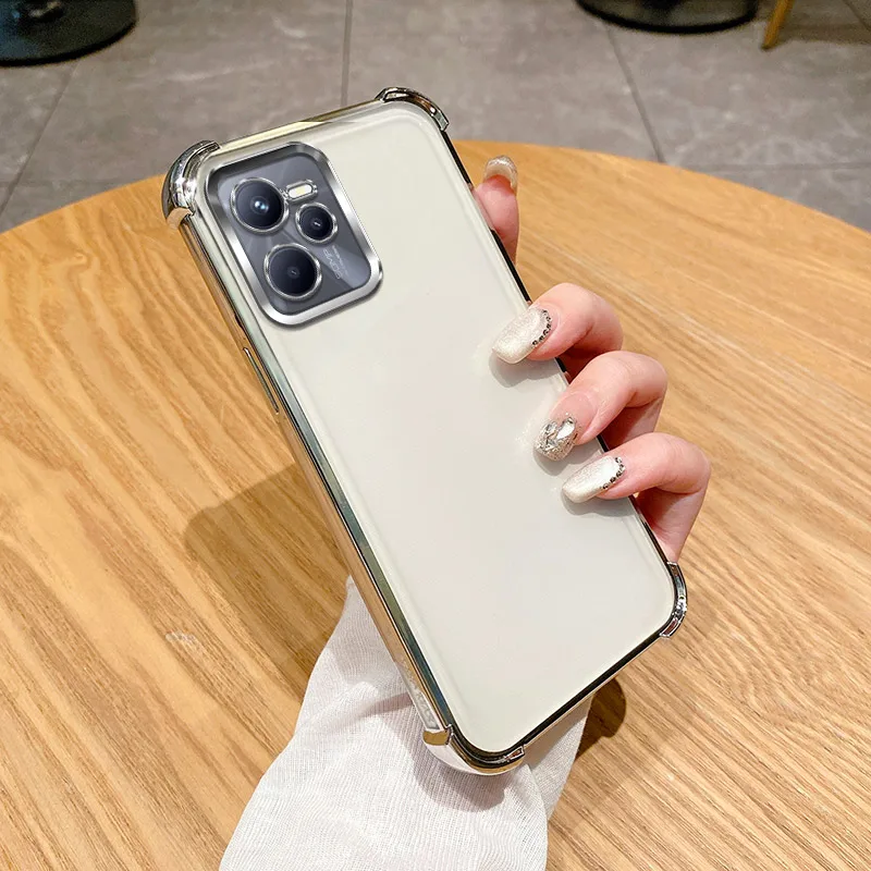 Clear Electroplate Shockproof Protective Cover