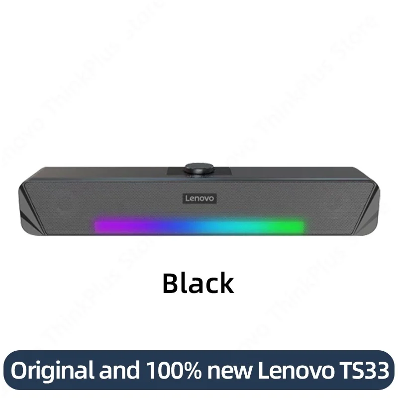 좋은 TS33 무선 블루투스 5.0 스피커 360 홈 영화 서라운드 사운드 바 오디오 스피커 책상 컴퓨터 서브 우퍼