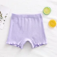 Menoea décontracté bébé filles Shorts couleur bonbon enfants Leggings dentelle sécurité enfants caleçons bas vêtements 4