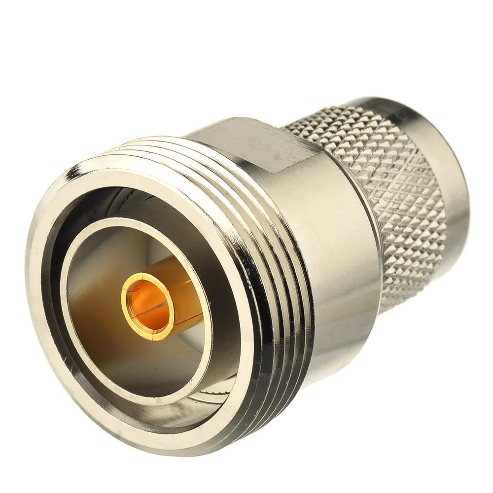 Nickel Plated RF Coaxial Adapter N Male to 7/16 DIN Female Straight Connector