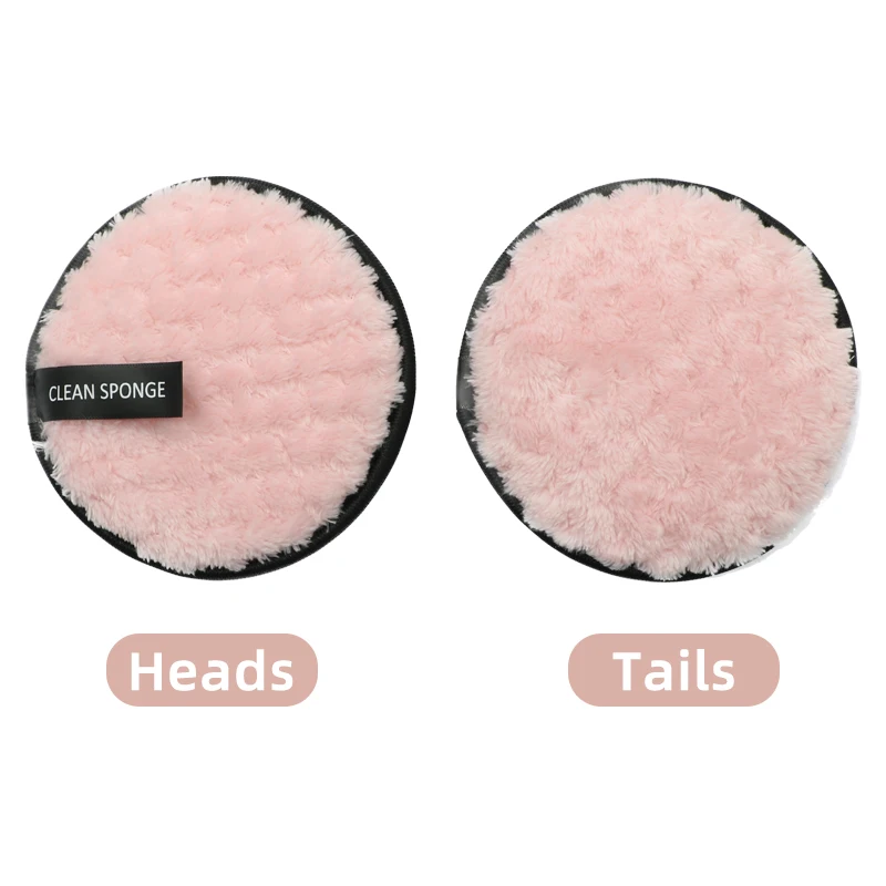 Makeup remover pads OGEYERO Reusable Makeup Remover Pads Cotton Wipes Microfiber Make Up Removal Sponge Cotton Cleaning Pads Tool