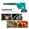 SENCOE high power small blowing machine dust removal collector blowing suction 2in1 electric leaf blower for lawn care cleaning 5