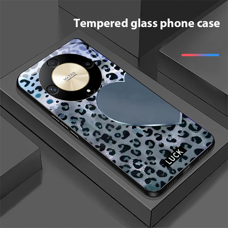 Speckled Love Tempered Glass Phone Case