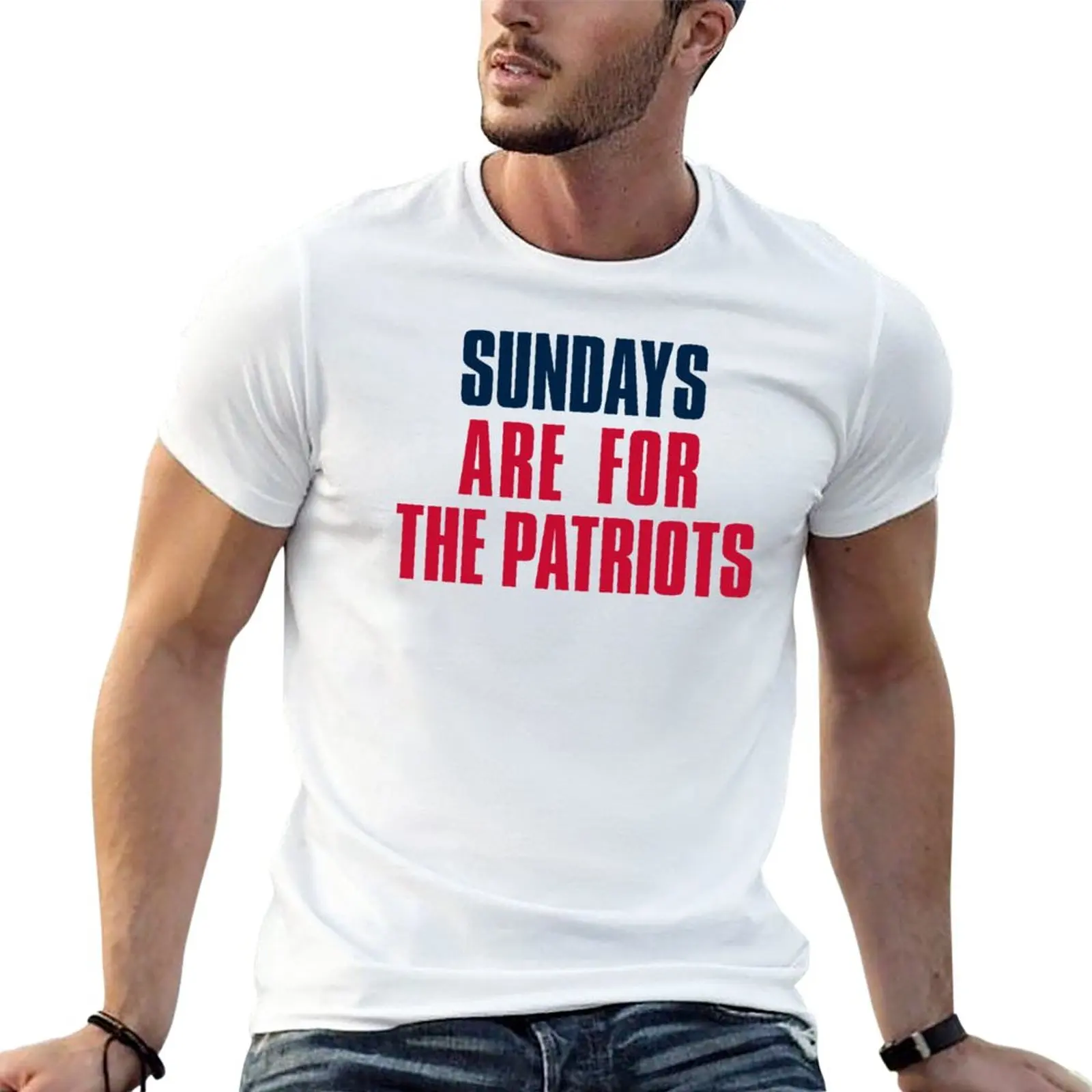 

Sundays are for The Patriots, New England Football Fans T-Shirt oversized t shirt Blouse funny t shirts for men