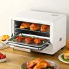 12L/10L Mini Electric Oven Household Multifunctional Fruit Dryer Cake Pizza Bread bake Machine 2 Layer Grill Long-pass timer 6