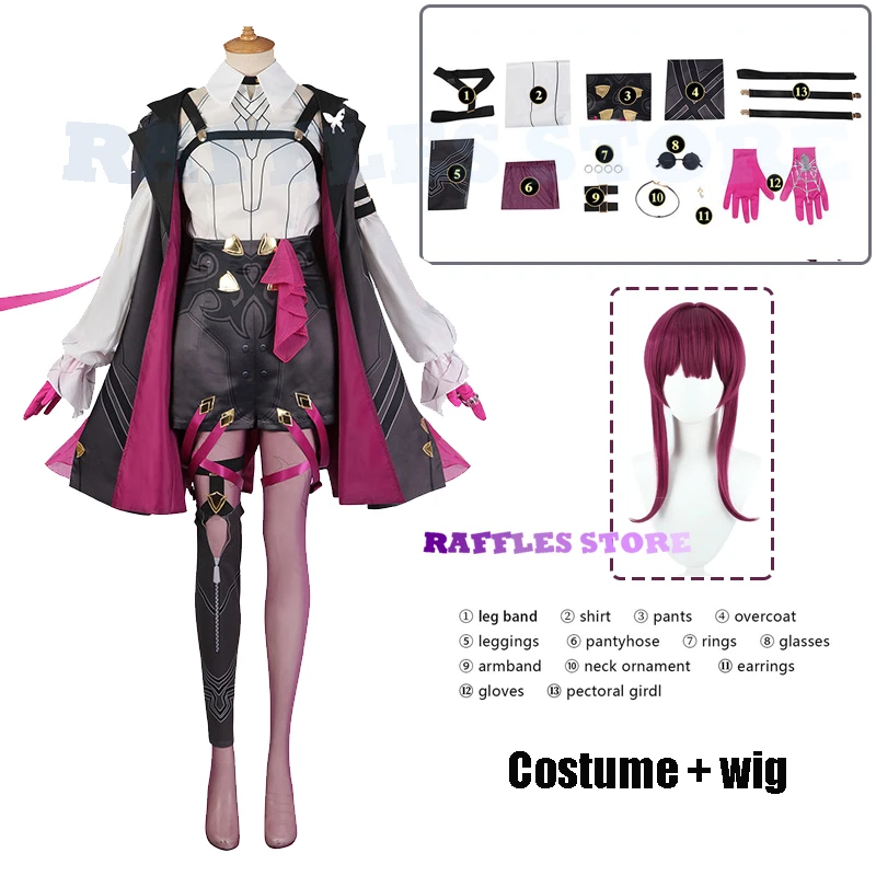 Firefly Cosplay Boots For Honkai: Star Rail - Anime High Heel Shoes For Halloween & Carnival