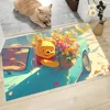 W-Winnie The Pooh Floor Mat Graphic Printed Flannel Doormats For Bathroom Kitchen Entrance Carpet Home Decor 3