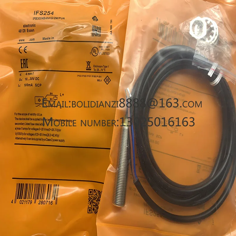 

New proximity switch sensor IFS254 IFS255 IFS256 IFS257 IFS258 IFS259 IFS263 In stock