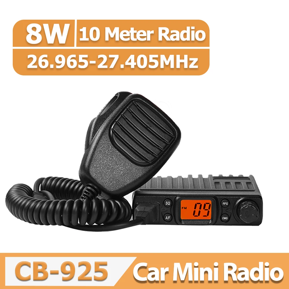 CB925-AM-FM-CB-Radio-25-615-30-105MHz-8W-Hand-held-Car-Mini-radio ...
