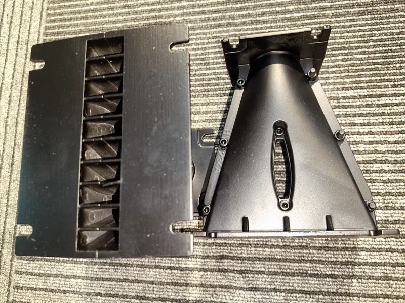 MW Audio 110x86x130mm Aluminium-Line-Array-Horn, 1" Bolt-On-Wellenleiter für den Austausch von PRO-Audio-Lautsprechern – Detail 11