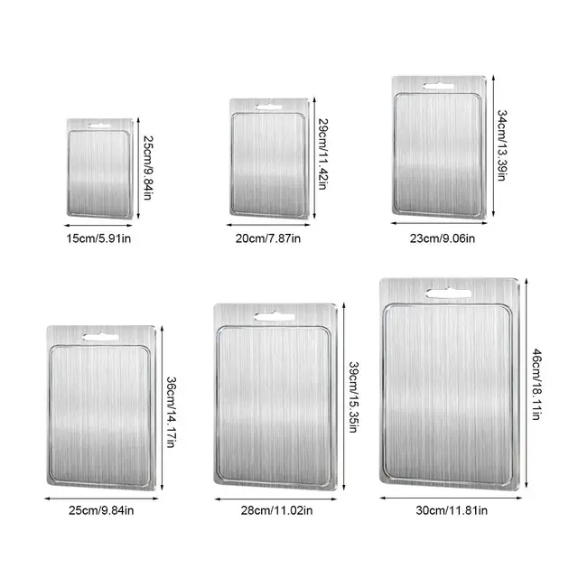Titanium Steel Kitchen Cutting Board 6