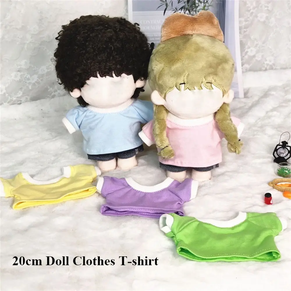

5 Styles Toys Accessories Cotton Stuffed Dolls Idol Doll Outfit Doll Hoodies Doll T-shirt 20cm Doll Clothes Doll Shorts