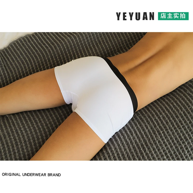 3PCS/Lot Cotton Mens Sexy Solid Color Underwear Boxers Shorts