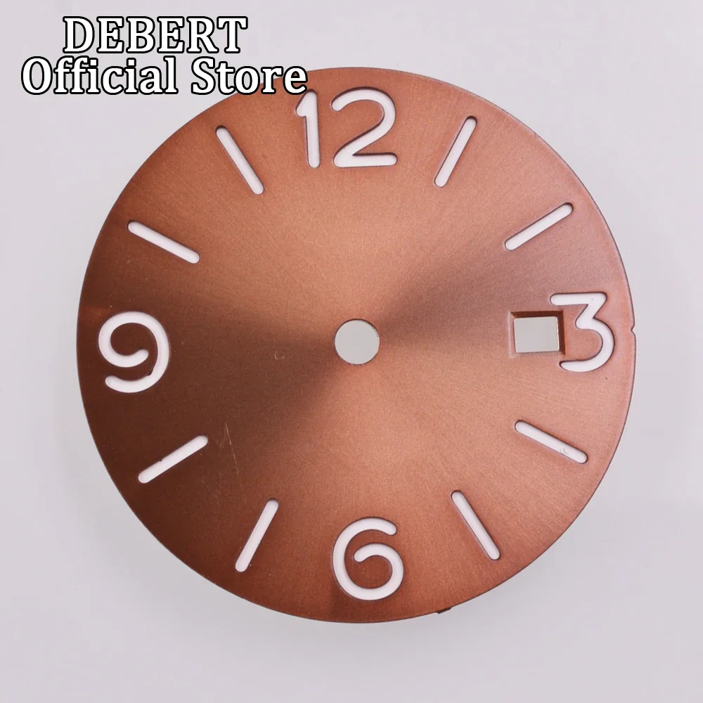 31.5mm Green Luminous Dial Fit ETA2824 2836 Mingzhu DG2813 3804 Seagull ST1612 Miyota 8205 8215 821A PT5000 Movement