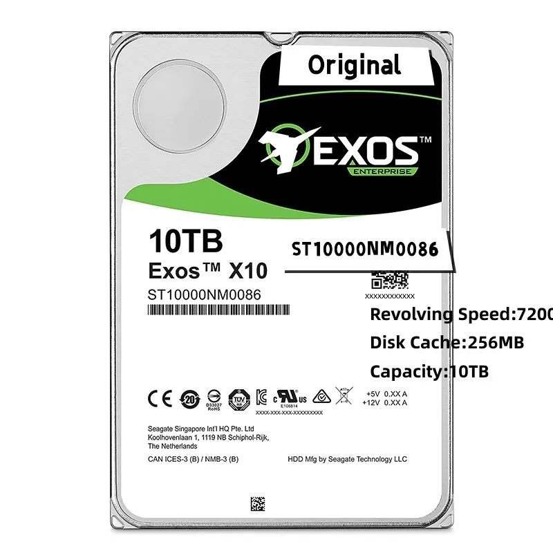 100-Original-ST10000NM0086-10TB-HDD-Hard-Drive-10tb-Exos-256MB-SATA ...