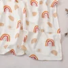 120*110CM Baby Muslin Blanket Super Soft Baby Wrap For Newborn 6