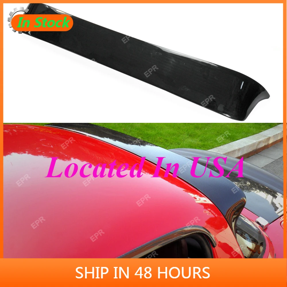 Per Mazda Mx5 Na Spoiler Per Tetto In Fibra Di Carbonio (Adatto Per Hard Top) Kit Corpo Tuning Parte Trim Per Ala Del Tetto In Carbonio Na Mx5
