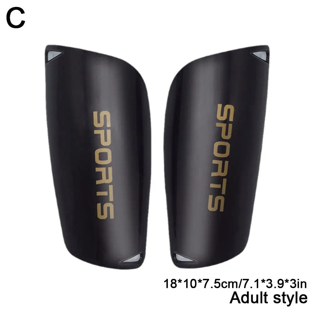 thumbnail image 1 of 1 pieza de protectores de piernas de fútbol, almohadillas para espinillas de fútbol para adultos, material de PVC duro, calcetines antideslizantes, espinilleras protectoras deportivas profesionales, 1 of 5