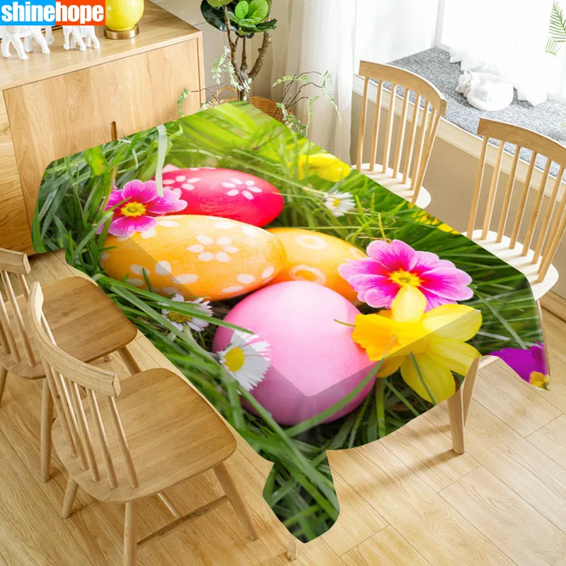 

1pcs Wedding Tablecloth Easter Festival Dustproof Table Cloth Birthday Party Dinner For Home Decortion 3.15